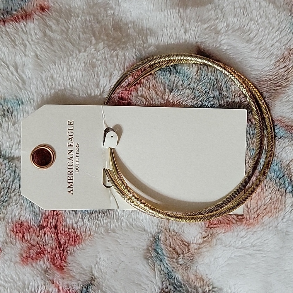American eagle hoop earrings